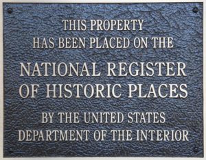 This property has been placed on the National Register of Historic Places by the United States Department of the Interior